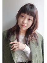 ヘアーアンドメイク シーク 八王子(HAIR&MAKE SeeK)&nbsp;重め前髪×レイヤー