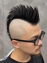 フジヤマバーバーショップ アジト(FUJIYAMA BARBER SHOP ajito)&nbsp;【明石メンズ】ハードモヒカン×スキンフェード個性派バーバー