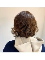 テラスヘア 新潟駅南(TERRACE hair)&nbsp;ハイライトパーマボブ