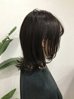 アリウス(ALIUS by posh)&nbsp;【ALIUS 池袋 小川】暗髪カーキグレージュ×ロブ