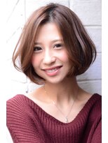 シャメル(Chamel)&nbsp;【hair salon Chamel】◇骨格矯正◇ひし形ショートボブ30代.40代