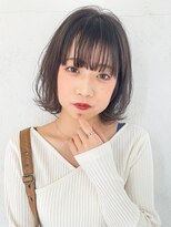 アイティーバイアルバム 松戸店(IT by ALBUM)&nbsp;ルーズボブ_カーキグレージュマッシュショート_8028