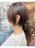 丸みショートボブ