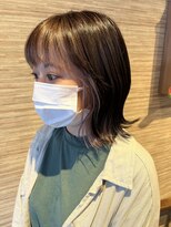 フェリエットバイビークール(feliette by Be-COOL)&nbsp;【feliette】軍司博司　ホワイトベージュのインナーカラー♪