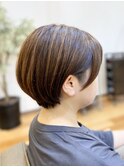 ツーブロック×ハイライト×ショートボブ【Rotohair】