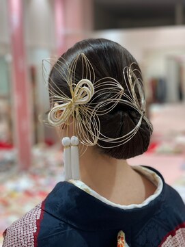 グラムール(Gramour) タイト和装シニヨン