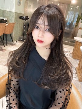 ロンド ロビン 栄(Lond robin) 【Lond robin】木屋元一 前髪/顔まわり/2way/韓国/レイヤー