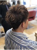 メンズカット 大人ショートマッシュ トレンドメンズスタイル