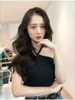 サイン 渋谷(SIGN)&nbsp;イヤリングカラーインナーカラーハイライトカラーレイヤーカット