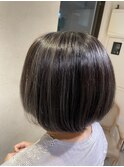 シルバー×ハイライト