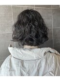 黒髪パーマ/スパイラルパーマ/くせ毛パーマ