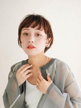 ジュール 大分(Joule) ミディアムヘア/斜めバング/グレージュカラー/大分駅