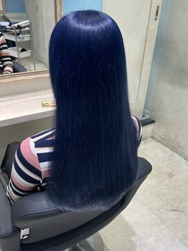 アソビセカンド 原宿(ASOBI 2nd) 前髪/マチルダボブ/ピンクベージュ/インナーグレージュ/ブルー