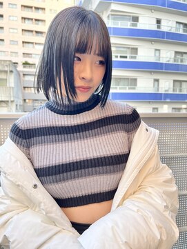 チュダック(ChuDuck) 韓国風《ブラック》ハイトーン/ケアブリーチ/ダブルカラー