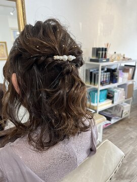 エピファニー(Epiphany) ハーフアップ