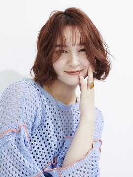 ルピナス(Lupine.) 【Haruna】オレンジブラウンカラー☆