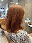 20代30代40代レイヤー シースルーバング 無造作ミディアム