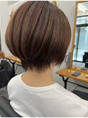 くびれショートボブ浦和美容室ARTS荒巻充カット20代30代40代上手