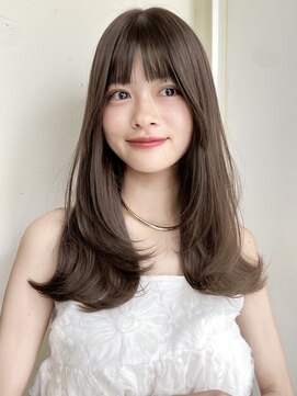 コート 表参道(Cote) Cote 美髪/オリーブベージュ/セミディ//カットレイヤー