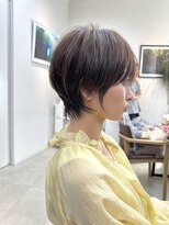 ミィ 浦和(mee)&nbsp;黒髪/ボブルフ/ネビージュ/小顔/ワンレン/浦和/髪質改善/前髪