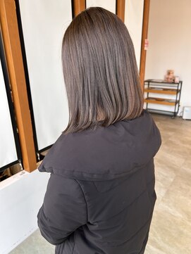 サラビューティーサイト 志免店(SARA Beauty Sight) 【志免】ブリーチ無しでつくるミルクティーベージュ☆山之内