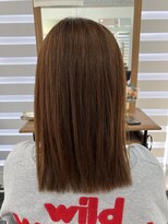 ラポールヘア イオン東長崎店&nbsp;【縮毛矯正】セミロングストレート