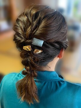 ルーウィン(LE WIN) 編み込みスタイル