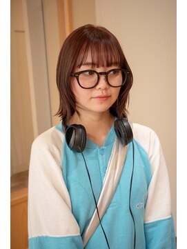 エミイ 鎌倉(eMii.) ボブウルフ/ウルフ/ボブ/ピンクブラウン/鎌倉美容室/髪質改善