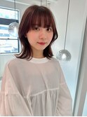 ミニウルフレイヤーカット顔周り前髪韓国ショートボブ/大宮