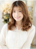 細めハイライトS字カールふわセミディc7浦和20代30代40代