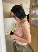 バレイヤージュ×大人ボブ