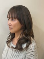 ギンザ シロー(GINZA CIRO)&nbsp;オイルケア×ロングレイヤー×明るめ白髪染め