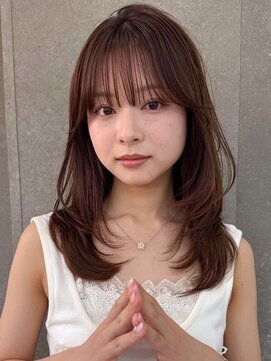 ロンドガーネット 池袋(Lond garnet) 暗めカラー/韓国風巻き/レイヤーカット/髪質改善/縮毛矯正/池袋