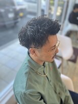 ルシードスタイル　ムースユイット(LUCIDO STYLE mousse8)&nbsp;メンズショートスタイル×パーマ