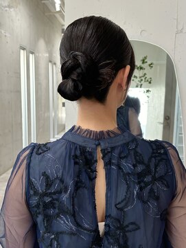 結婚式ヘアセット/ヘアセット/ヘアアレンジ/カチモリヘア