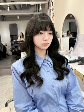 シェノン サントル(CHAINON CENTRE) 梅田/黒髪/クラゲヘアー/オリーブグレー/小顔/ココアベージュ