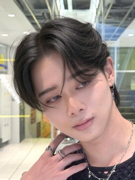 ノラキチジョウジ(NORA KICHIJOJI) 韓国マッシュビジネスアップバングショートダウンパーマ