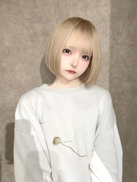 リアイス(Re:ICE) アイドルヘアハイミルクティーボブ