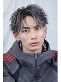 ハイライトフェザーショート