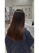 ケンジ 平塚 アネッタ(KENJE annetta)&nbsp;艶髪ストレート　髪質改善カラー　髪質改善トリートメント