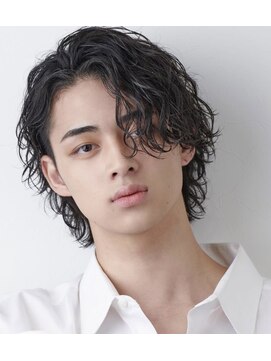 アストラ(ASTRA) MEN’S HAIR/波巻きツイストスパイラル/リバースセンターパート