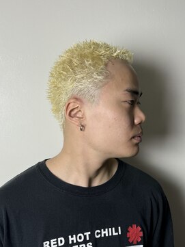 メリケンバーバーショップ トーキョー(MERICAN BARBERSHOP TYO) メンズカット/バーバー/スパイキーブリーチショート【嶋壽】337