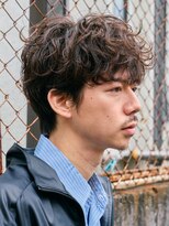 バイフィフス 原宿/表参道(by fifth)&nbsp;原宿ルーズパーマシャドウパーマラウンドマッシュカット刈り上げ