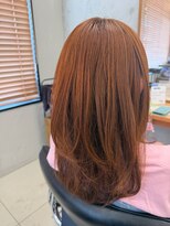 カノエ 防府田島店(canoe)&nbsp;オレンジベージュ/レイヤーカット