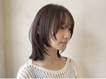  結んだ時も横顔まで最高にお洒落にキマる小顔見えシルエット[金沢駅/レイヤーカット/ボブ]