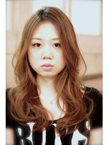 エイミーバイアフロート(amie  by afloat)&nbsp;長めバングで☆かき上げ☆セクシーふわふわロング