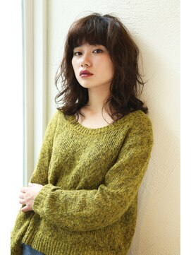 アンアミ オモテサンドウ(Un ami omotesando) 【Un ami】大人モードなザックリパーマ　津村　佳奈