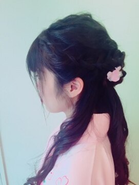 美容室ベーセベーゼ 朝霞店(B C B G) 卒業式　ハーフアップ　 [BCBG朝霞店]