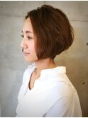 ニューヨークドライカット★リラクシーセンター分けボブ[渋谷]