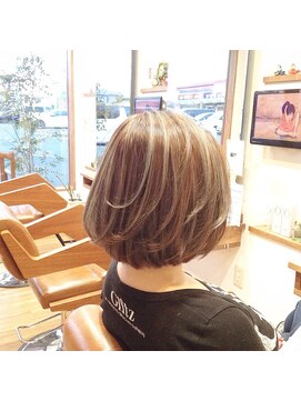 心(cocoro) ナチュラルハイライトメッシュベージュ